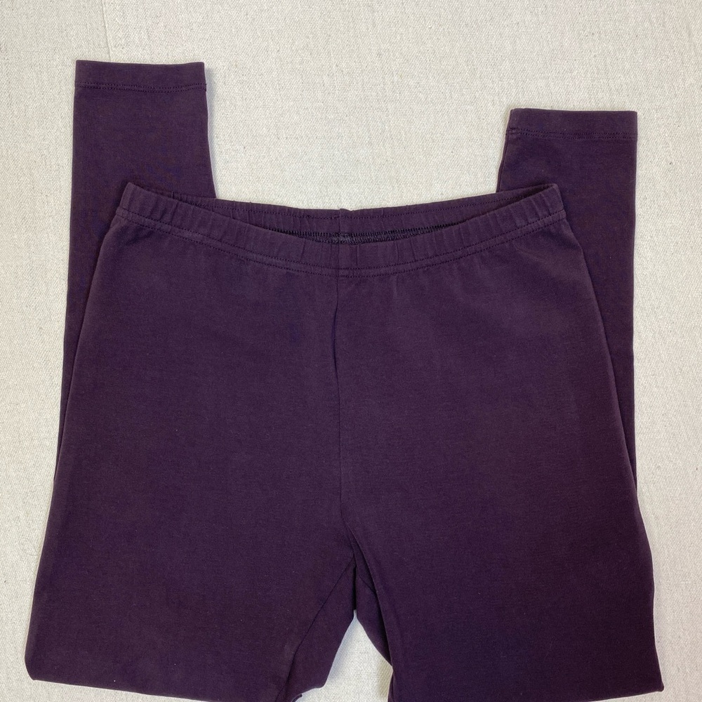 J. Jill - Eggplant Pima Ankle Leggings - Small petite